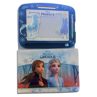 Disney. Regatul de gheață II. Carte cu tăbliță magnetică