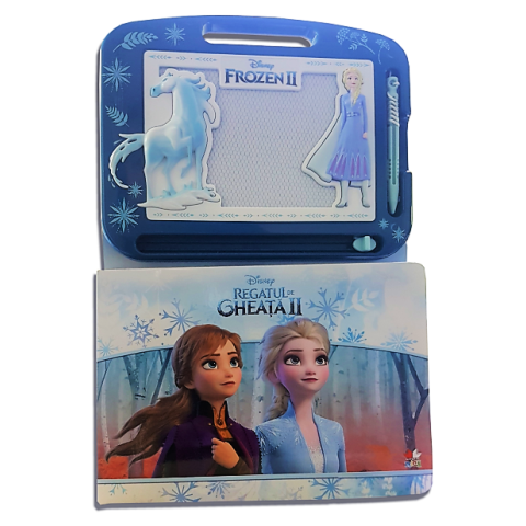 Disney. Regatul de gheață II. Carte cu tăbliță magnetică