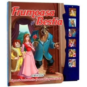 Disney Prințese. Frumoasa și Bestia. Colorăm și ne jucăm