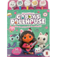Gabby's Dollhouse. Set de colorat și de activități