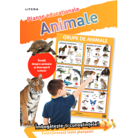 Animale. Planșe educaționale