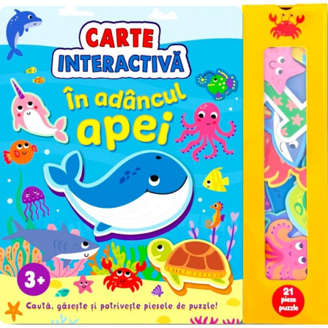 În adâncul apei. Carte interactivă