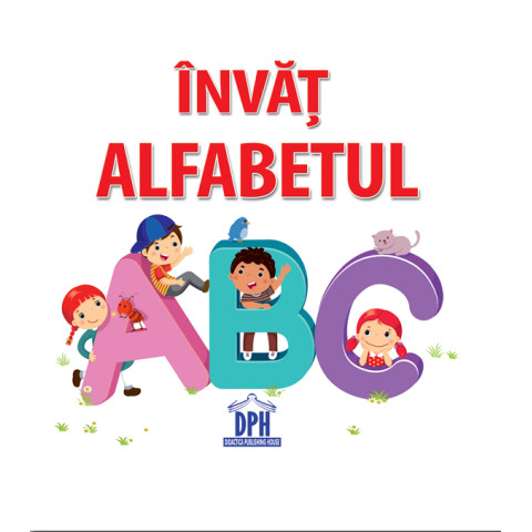 Învăț alfabetul. Carte pliată Învăț alfabetul. Carte pliată