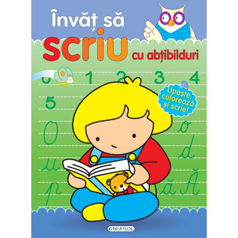 Învăț să scriu cu abțibilduri