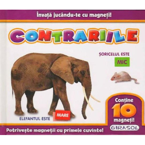 Învață jucându-te cu magneți! Contrariile