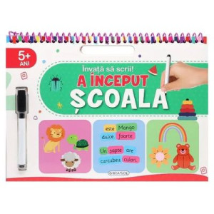 Învață să scrii! A început școala