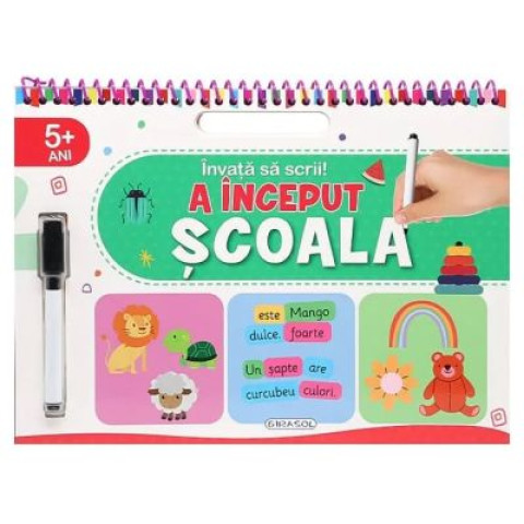 Învață să scrii! A început școala