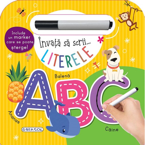 Învață să scrii: Literele