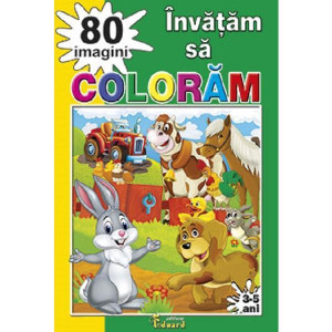 Învățăm să colorăm 80 imagini