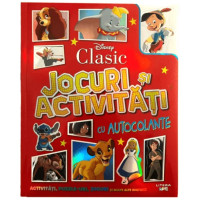 Disney Clasic. Jocuri si activități cu autocolante