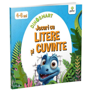 Jocuri cu litere și cuvinte. Dinosmart