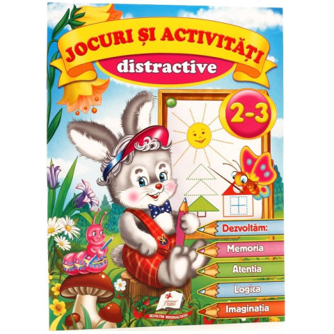 Jocuri și activități distractive 2 - 3 ani