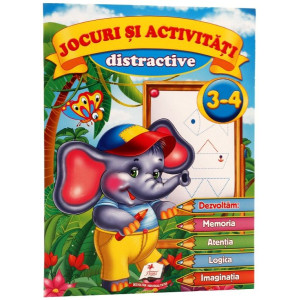 Jocuri și activități distractive 3 - 4 ani