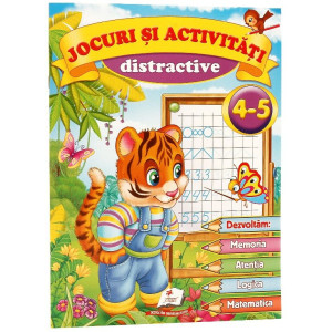 Jocuri și activități distractive 4 - 5 ani