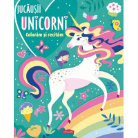 Jucăușii unicorni. Colorăm și recităm Jucăușii unicorni. Colorăm și recităm