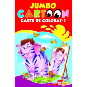 Jumbo Cartoon - Carte de colorat 1