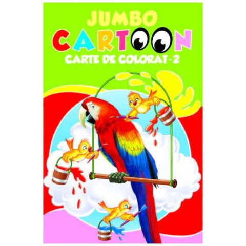Jumbo Cartoon - Carte de colorat 2