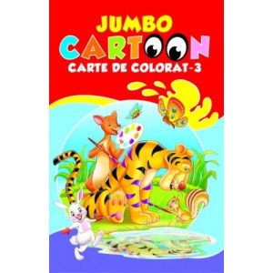 Jumbo Cartoon. Carte de colorat 3