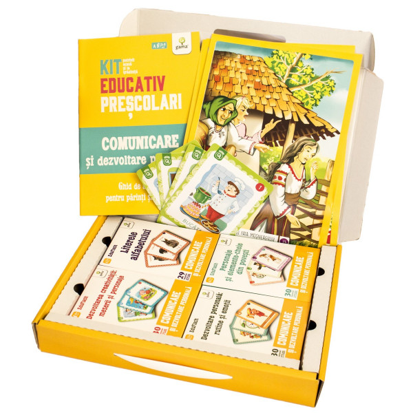 Kit educativ pentru preșcolari. Comunicare și dezvoltare personală