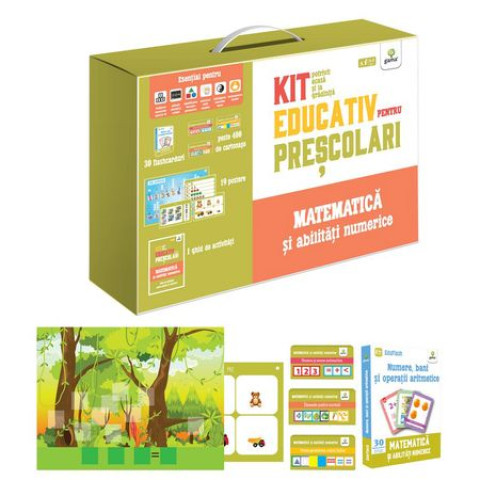 Kit educativ pentru preșcolari. Matematică și abilităti numerice