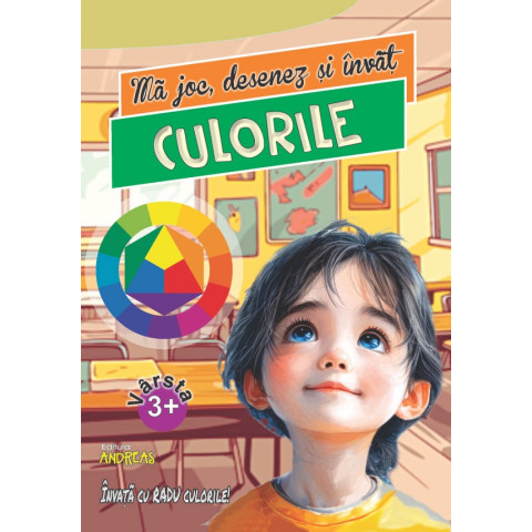 Mă joc, desenez și învăț culorile 3 ani+