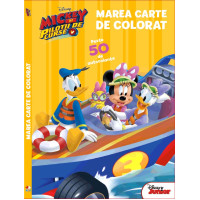 Disney. Mickey și piloții de curse. Marea carte de colorat. Peste 50 de autocolante