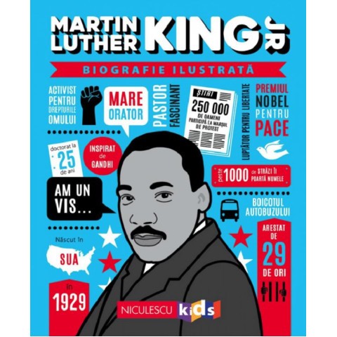 Martin Luther King Jr. Biografie ilustrată