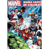 Marvel. Marea carte de colorat