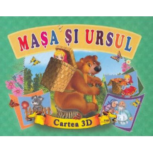 Mașa și ursul. Cartea 3D