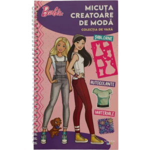 Barbie, Micuța creatoare de modă, Colecția de vară, Șabloane autocolante