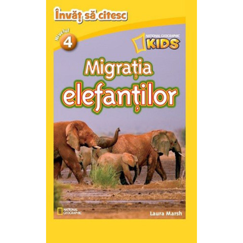 Migratia elefanților - Învăț să citesc Nivelul 4