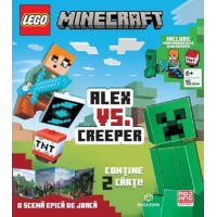 Minecraft: Alex vs. Creeper. Cutie cu activități