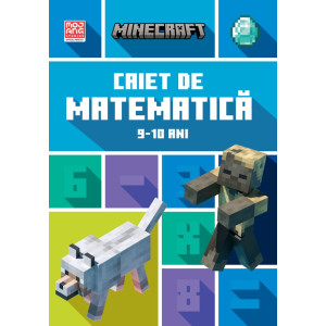 Minecraft - Caiet de matematică 9-10 ani