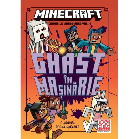 Minecraft: Ghast în mașinărie