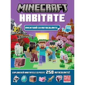 Minecraft. Habitate: Aventura cu autocolante