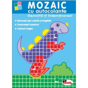 Mozaic cu autocolante - Dezvoltă-ți îndemânarea!