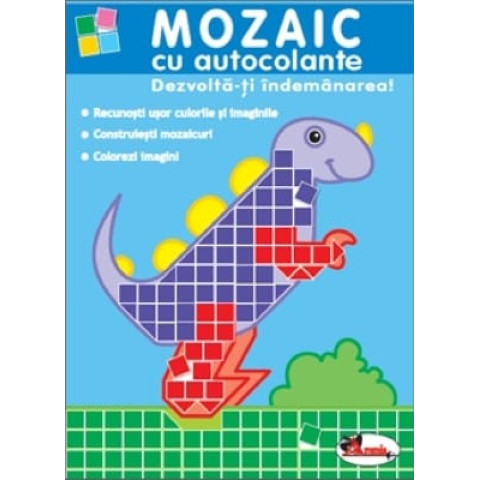 Mozaic cu autocolante - Dezvoltă-ți îndemânarea!