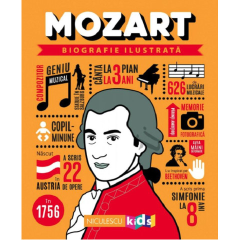 Mozart. Biografie ilustrată