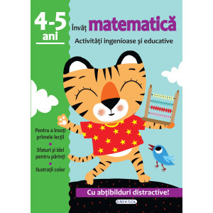 Activități ingenioase și educative - Învăț matematica 4-5 ani