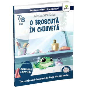 O broscuță în chiuvetă