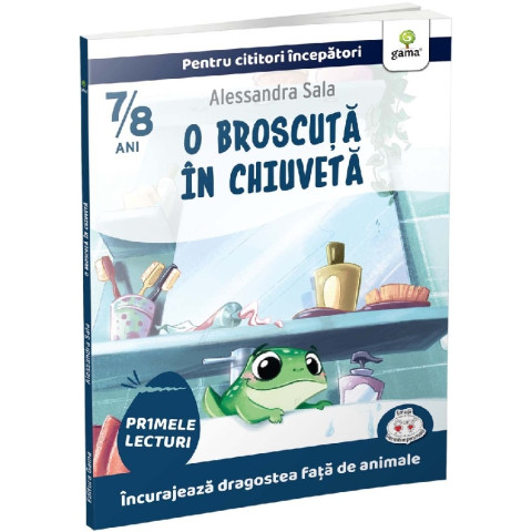 O broscuță în chiuvetă