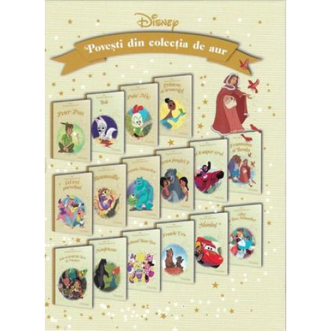 Pachet Disney. Povești din colecția de aur (16 volume)