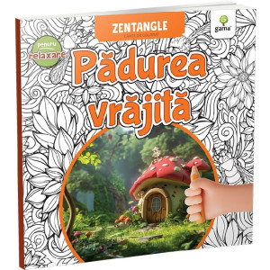 Pădurea vrăjită. Carte de colorat