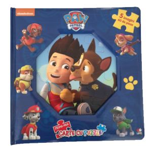 Paw Patrol. Prima mea carte cu puzzle