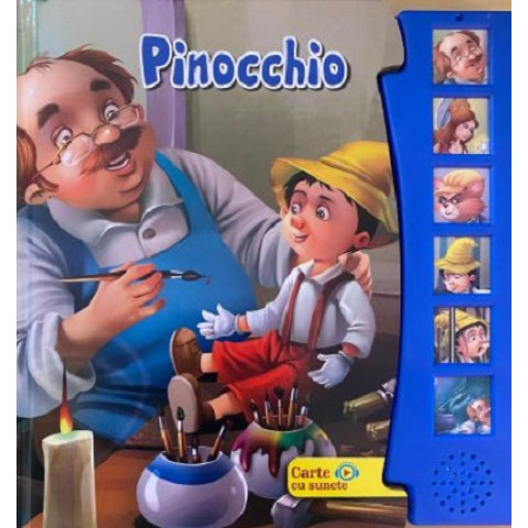 Pinocchio - Carte cu sunete