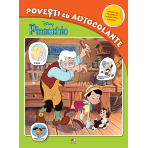 Disney. Pinocchio. Povești cu autocolante