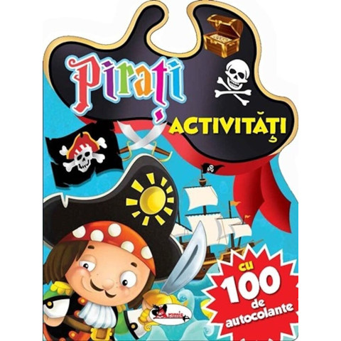 Pirați - Activități cu 100 de autocolante