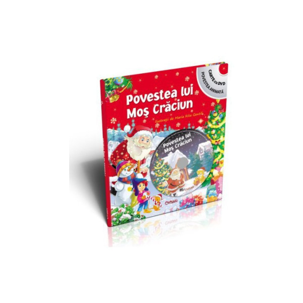 Povestea lui Moş Crăciun (cu DVD)