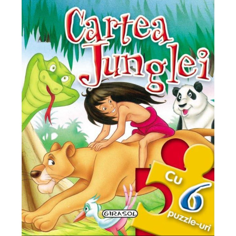 Povești cu puzzle - Cartea Junglei