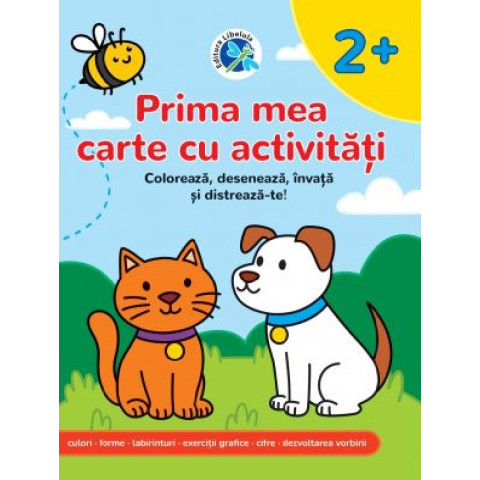 Prima mea carte cu activități 2 ani+